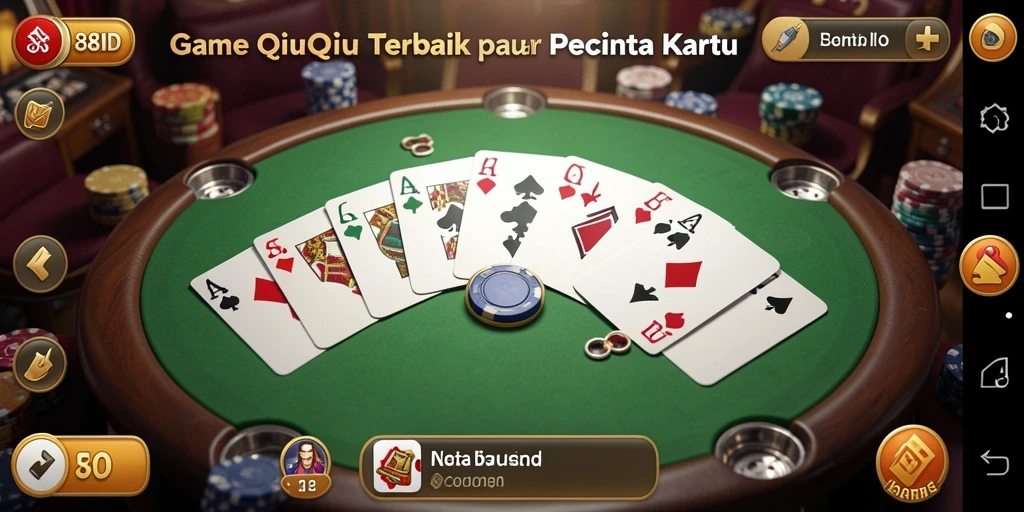 Gameplay seru QiuQiu di 88ID dengan teman-teman.
