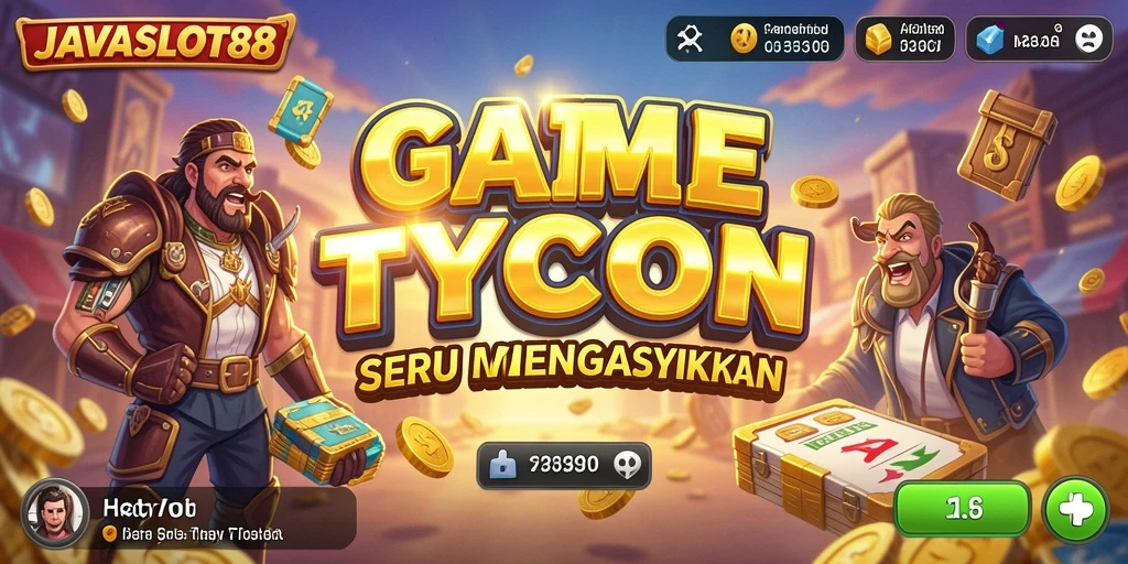 Gameplay seru dalam membangun kasino impian Anda.