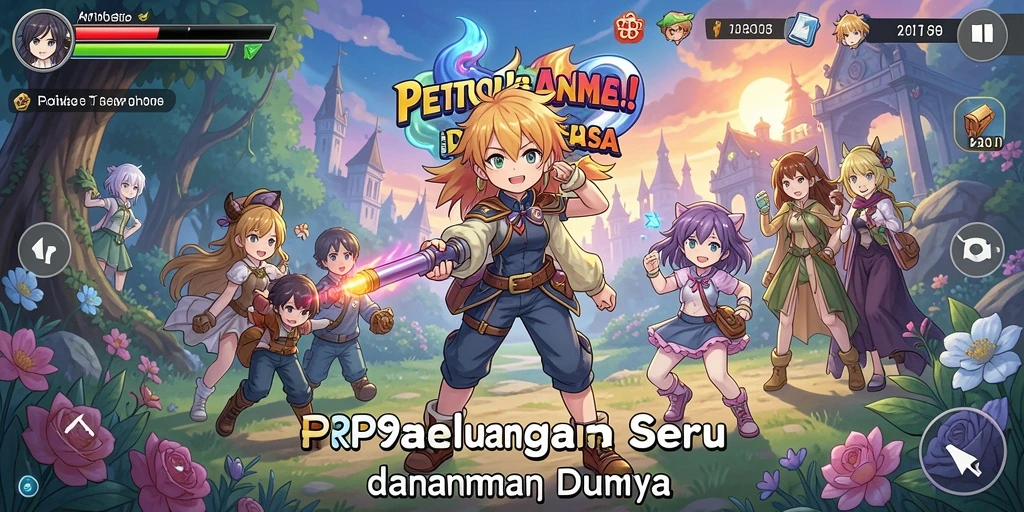 Tampilan menakjubkan dari gameplay Anime di RP99.