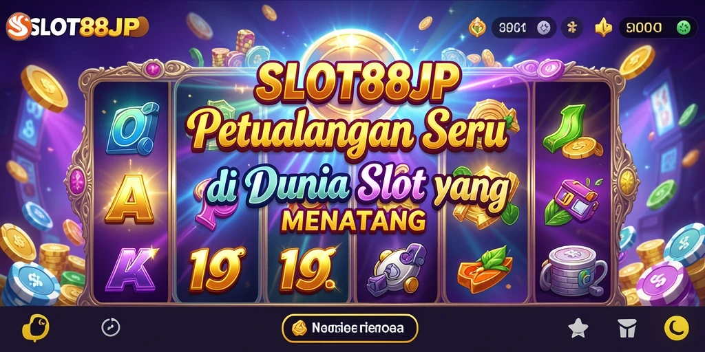 Screenshot SLOT88JP menampilkan gameplay petualangan yang mendebarkan.