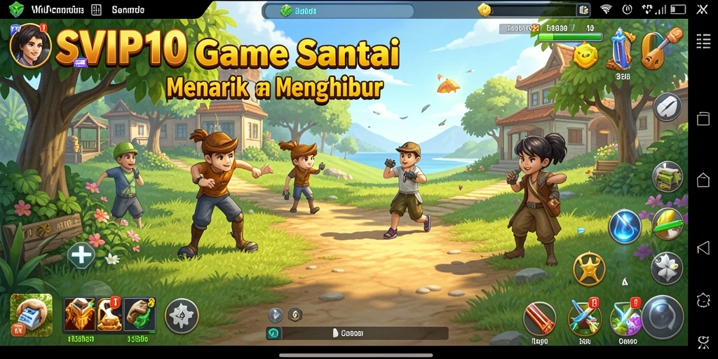 Tangkapan layar gameplay SVIP10 yang menarik dan penuh warna.