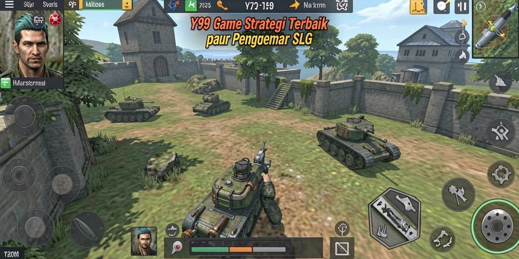 Tampilan gameplay Y89 yang mengesankan dan penuh strategi.