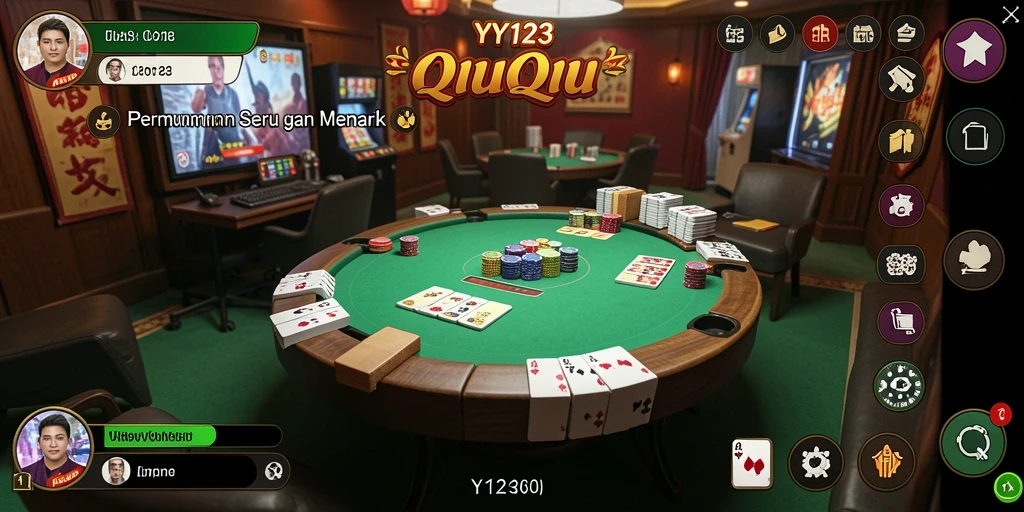 Tampilan gameplay YY123 yang seru dan kompetitif.